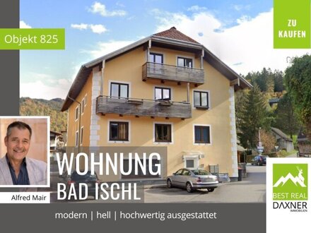 Bad Ischl: Helle zentral gelegene Wohnung mit Blick ins Grüne zu verkaufen