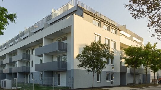 2-Zimmer-Wohnung - Neubau - Balkon Außenfläche - Markenküche - Kellerabteil /CQ1-41