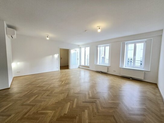 Unbefristet! Exklusive 4 Zimmer DG Wohnung mit herrlicher 59 m2 Dachterrasse in der Neustiftgasse