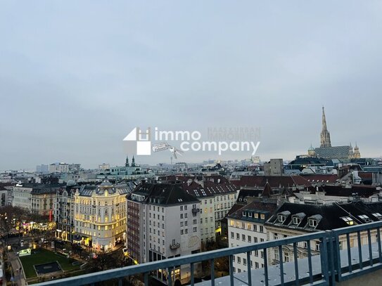 Wunderschönes Apartment im Herzen Wiens + Terrasse mit bester Aussicht auf die ganze Stadt!