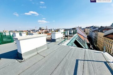 Neuer Preis! Einzigartige Eckwohnung im Dachgeschoss! Rarität in 1070 Wien! Viel Glas + 4 Zimmer + Atemberaubender Wienblick + Hochwertige Ausstattung + Beste Lage im Herzen der City!