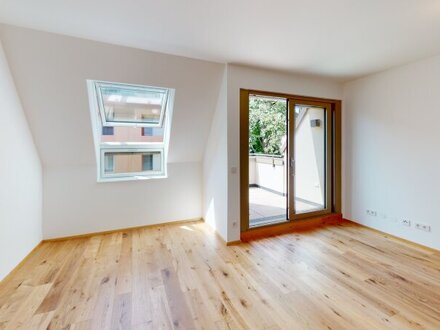 360° Tour I Erstbezug inkl. Balkon, hochwertige Küche, Fußbodenheizung, bodenebenerdige Dusche I U1 ca. 13 min. mit Öff…