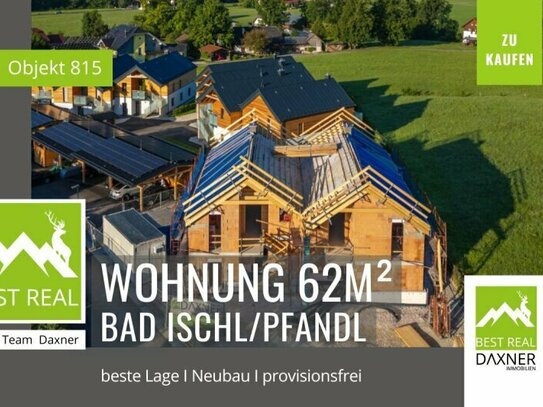 Neubau: Exklusivität inklusive - Edle Zweizimmerwohnung in Bad Ischl!