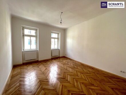 Schnell sein! Frisch sanierte Altbauwohnung + Tolle Aufteilung und Infrastruktur beim Haydnpark!