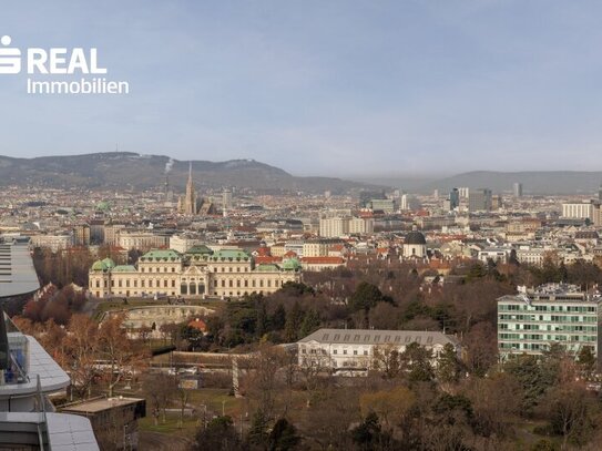 Penthouse Highlight mit Traum Rundblick beim BELVEDERE!