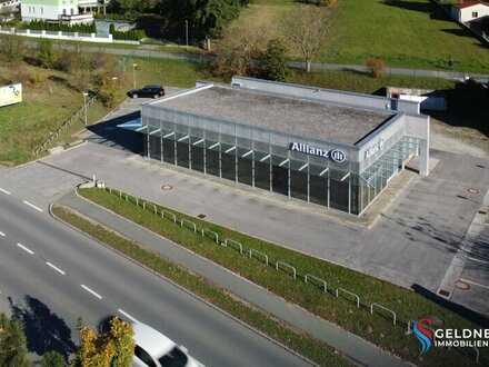 TOP Standort in Oberpullendorf ! Halle - Ausstellungsfläche - Arztpraxis - viele Parkplätze vorhanden