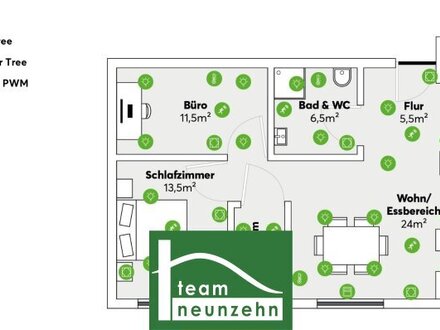 Anlage amBergblick19 - NEUE BAUPREISE - 3-Zi. Wohnung - Wald | Berg | Fluss ,Top 11! - JETZT ZUSCHLAGEN