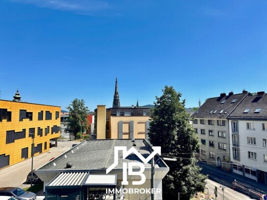 2,5-Zimmer-Wohnung am Fuße des Linzer Froschbergs mit Blick auf den Linzer Dom!