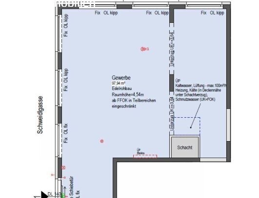 SCHWEIDLGASSE 24 (NORDBAHNVIERTEL) - KLEINES GESCHÄFTSLOKAL ZU VERMIETEN