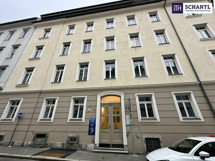 Altbautraum in der Grazer Innenstadt gegenüber des Bezirksgericht Graz-Ost: Wohnung & Büro mit ca. 208 m² in der Pestal…