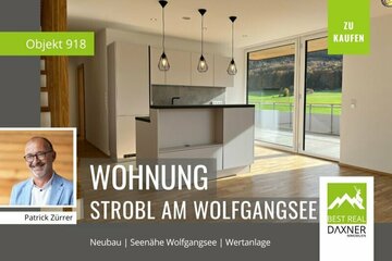 Exklusive Neubau Maisonette Wohnung mit 89qm Terrasse am Wolfgangsee