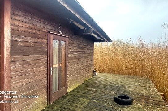 2 Seehütten in Rust am See, Offenes Wasser & südliche Ruster Bucht