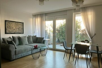Smarte vollmöblierte Wohnung mit 2 Terrassen in Döbling zu mieten!