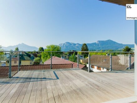 Sehr exklusiv! Penthouse-Wohnung in Mondsee - mit Wahnsinns Blick...