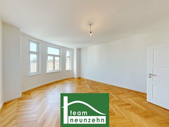 Exklusive 5-Zimmer-Wohnung mit Loggia in zentraler Lage von Wien - luxuriös saniert und mit Fußbodenheizung ausgestatte…