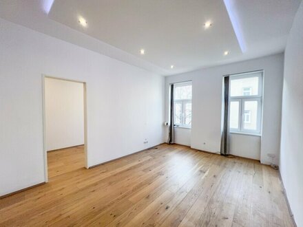 47,03 m2 große Zwei- Zimmer Eigentumswohnung in einem sanierten Altbauwohnhaus, Nähe Wallensteinstraße!
