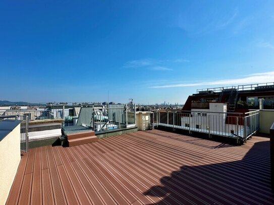 ⛱️ 3 Zimmer DG-Wohnung mit außergewöhnlicher Dachterrasse