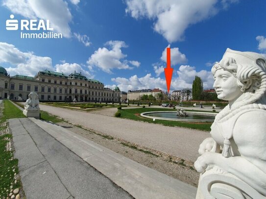 BEIM SCHLOSS BELVEDERE - KLEINEIGENTUM MIT GARAGENPLATZ IN TOPLAGE (BOTSCHAFTSVIERTEL)