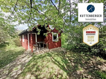 Hinaus in die Natur! Presshaus und Holzhütte mit großem Garten