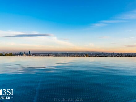 Einzigartiges Penthouse mit großzügigen Freiflächen und Pool in ruhiger Toplage