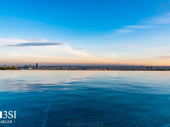 Einzigartiges Penthouse mit großzügigen Freiflächen und Pool in ruhiger Toplage