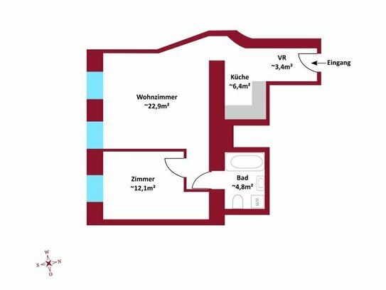 Neubau/Erstbezug I Außenflächen: Terrassen, Balkone & Dachterrassen I Schlüsselfertig I Luftwärmepumpe inkl. Kühlung I