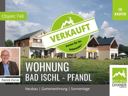 Verkauft! 3 Zimmer Gartenwohnung in Bad Ischl - Provisionsfreier NEUBAU!