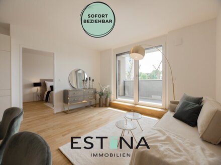 Pärchenwohnung mit einem großen Balkon - Neubau - Nähe Innere Stadt
