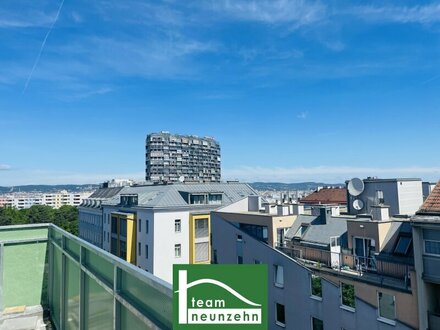 PROVISIONSFREI - SMART CITY LIVING – Blick über Wien, 4 Terrassen, Top S Bahn und U Bahn Anbindung