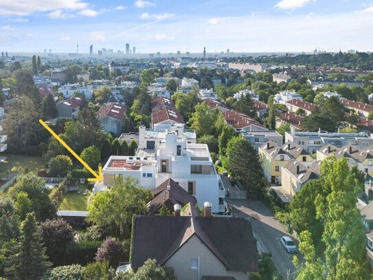 Helle 3-Zimmer-Wohnung mit 64 m² Terrasse & Pool (Erstbezug)!