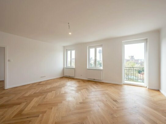 ++NEU++ generalsanierte 3-Zimmer Neubauwohnung mit Balkon direkt beim Schweizer Garten!