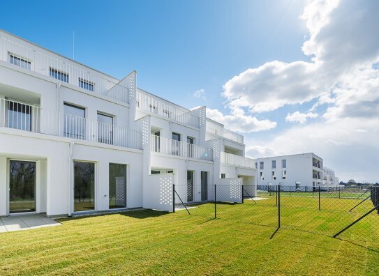 Neubau Erstbezug 2-Zimmer-Gartenwohnung inkl Küche mit Geschirrspüler und Mikrowelle, 37m² Außenfläche und Kellerabteil…