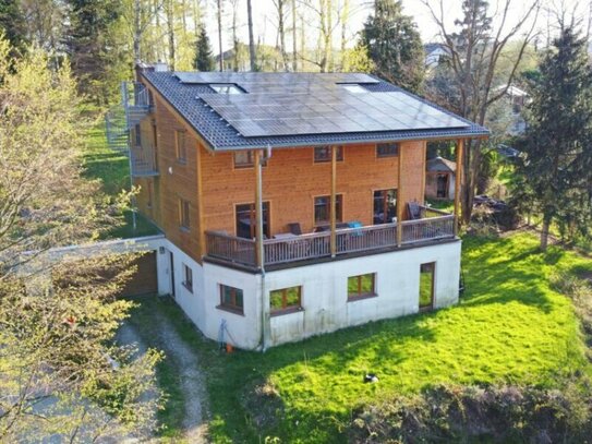 Ideal für Praxis und Wohnen! Öko-Haus mit Photovoltaik- und Solaranlage