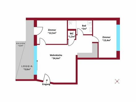 Erstbezug: Altbau, Neubau, Penthouse | hofseitige Terrassen, Balkone, Loggien, Gärten I Schlüsselfertig I