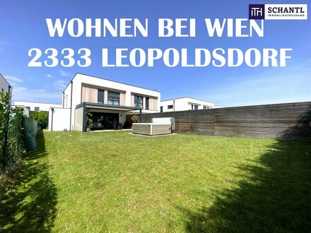 Wohnen in Leopoldsdorf bei Wien! Top ausgestattete Doppelhaushälfte an der Grenze zu Wien! Hier werden Träume wahr!