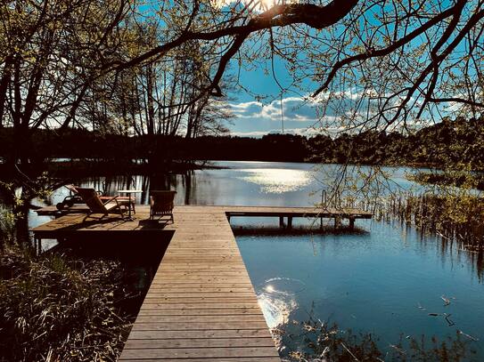 Straße am Lindesee, Löwenberger Land