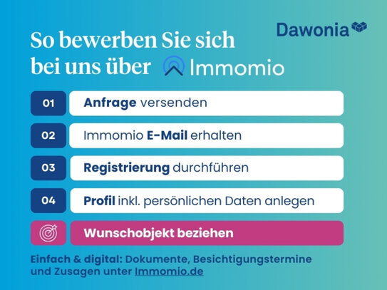 Mietwohnung in Schweinfurt -
	Blick ins Grüne - öffentlich geförderte Wohnung - Nur mit Wohnberechtigungsschein 1. Förd…