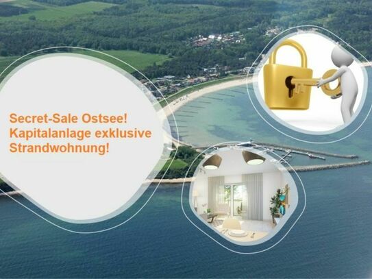 SECRET SALE Ostsee! EXCLUSIVE Strand-Wohnung/ Ferienwohnung in BESTER LAGE!