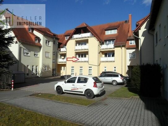 Leubnitz - 2-R-Wohnung mit sonnigem Süd-Balkon (Loggia) - EBK möglich!