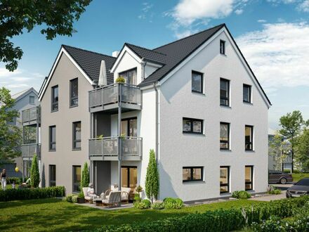 NEU KfW 40 mit Förderung!! Traumhafte EG-Wohnung mit sonniger Terrasse & Garten in Nittenau-Bergham!