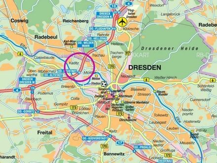 Logistische Top Lage! - Riesiges Grundstück für Gewerbeansiedlung in Dresden - Direkt an der A4!