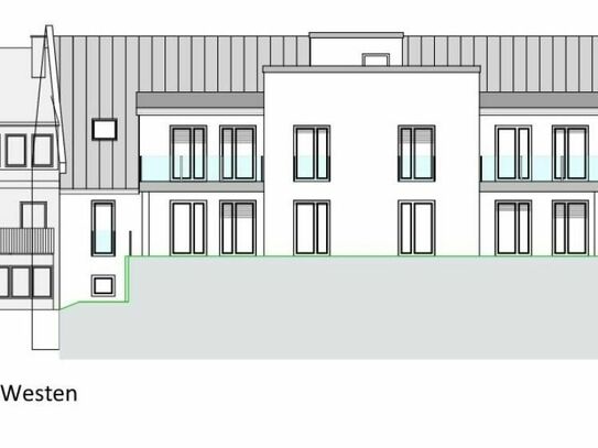 NEUBAU - kleine Wohnanlage in Hof/Krötenbruck - K6 Südresidenz - Wohnung 1. OG ca. 109 m²