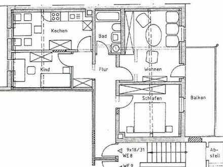 Solide und nachhaltig - Vermietete 3-Zimmer-ETW mit Balkon und tollen Merkmalen