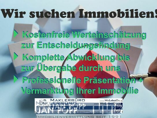 Wir suchen für unsere Kunden Ein- Zwei- und Mehrfamilienhäuser