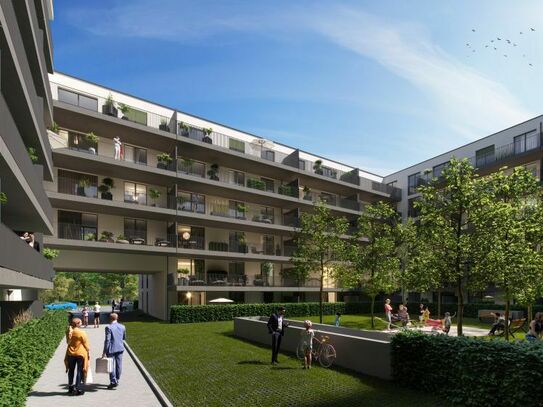 Helle 2-Zimmer-Wohnung mit Küche und Terrasse in Fürth!