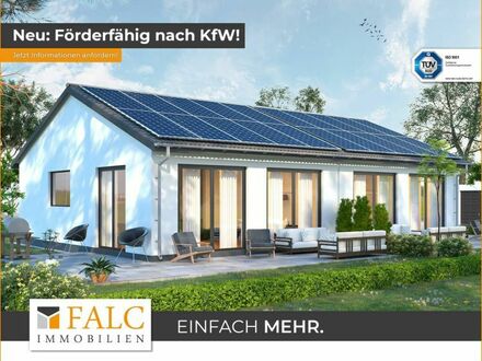 Zukunftsfähiges Wohnen: barrierefreier Bungalow als Doppelhaushälfte - schlüsselfertig!