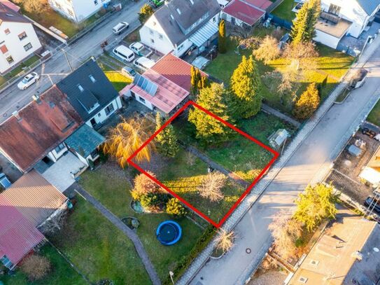 Exklusives Grundstück in Gersthofen: Ideal für Ihr Zweifamilienhaus in idyllischer und ruhiger Lage