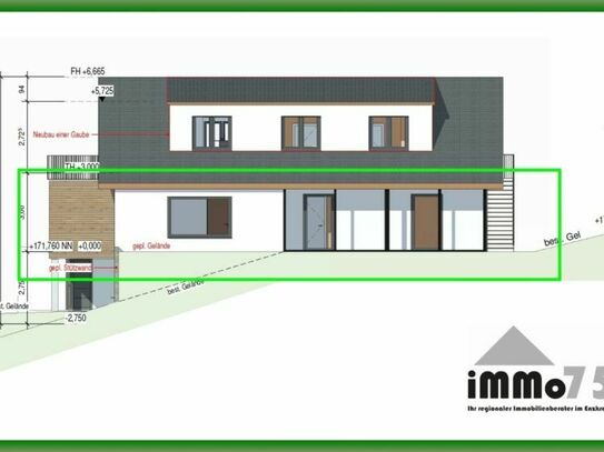 Nebenkosten Ade! Energieeffiziente 6 Zimmer Eigentumswohnung mit Wintergarten, Garten, Freisitz