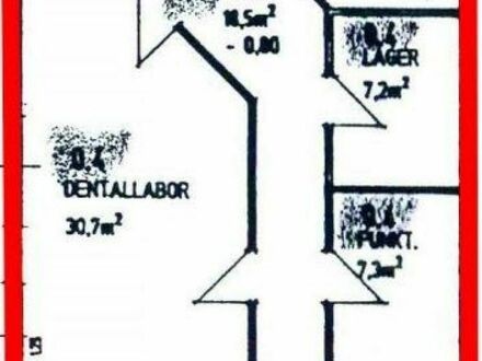 Großzügige Büro-/Praxisfläche im EG mit 5-Zimmern und SP in guter Lage