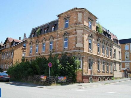 teilsaniertes Wohn- und Geschäftshaus ohne Heizung mit Anbau und 6 WE wartet auf Sanierung in Plauen